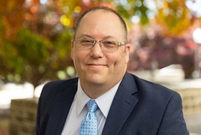 Pictured is Micah Fairchild, division director for Student Affairs at Virginia Tech.