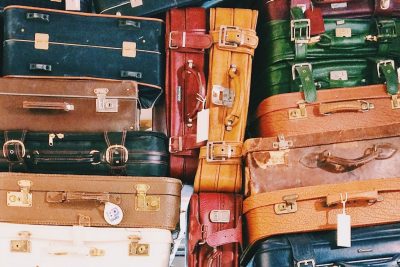 Stack of suitcases