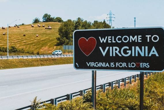 Virginia Road Sign for VRS Retirement